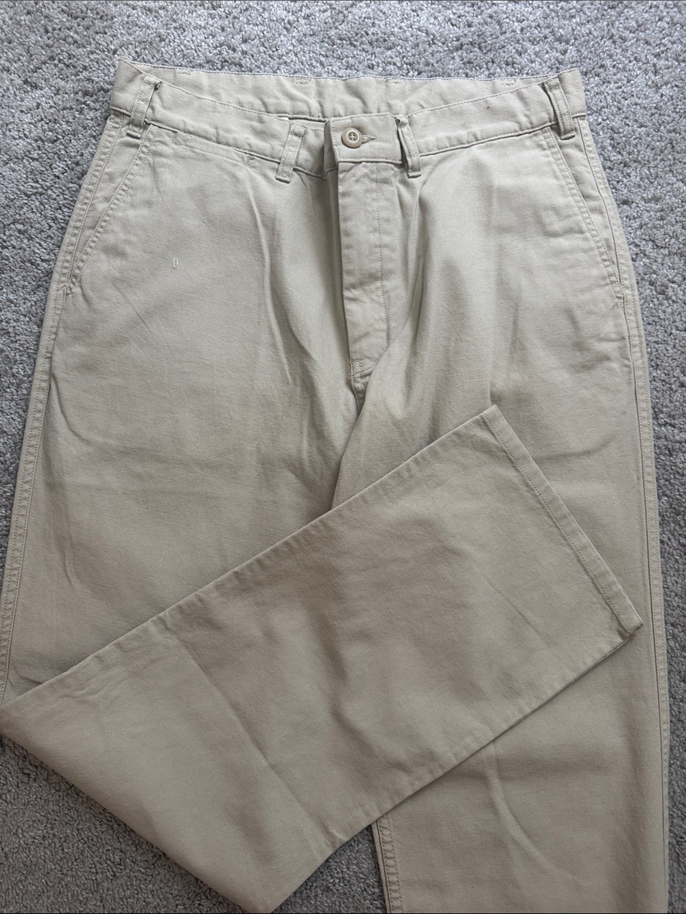 Patagonia Men's Chino Pants in Light Khaki